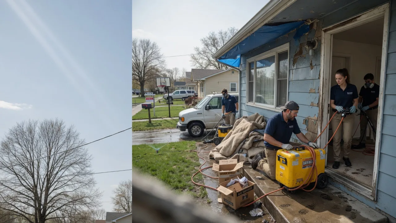 Basement Flood Cleanup in Henry, SD near me